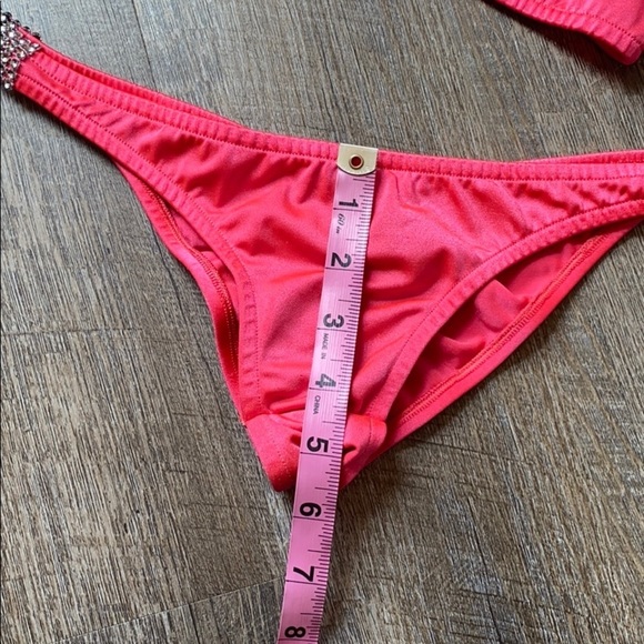 Small Pink Rhinestone Bikini EDM - Picture 10 of 12